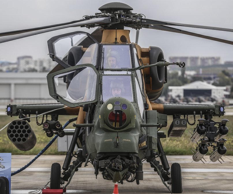 Вертолёты t129 Atak