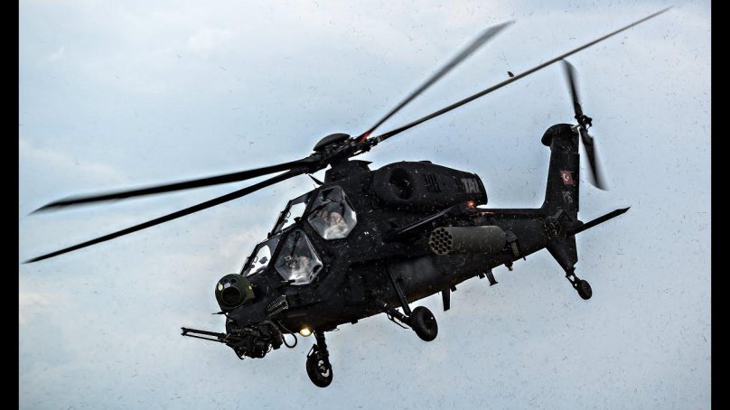 Вертолет т-129 Atak