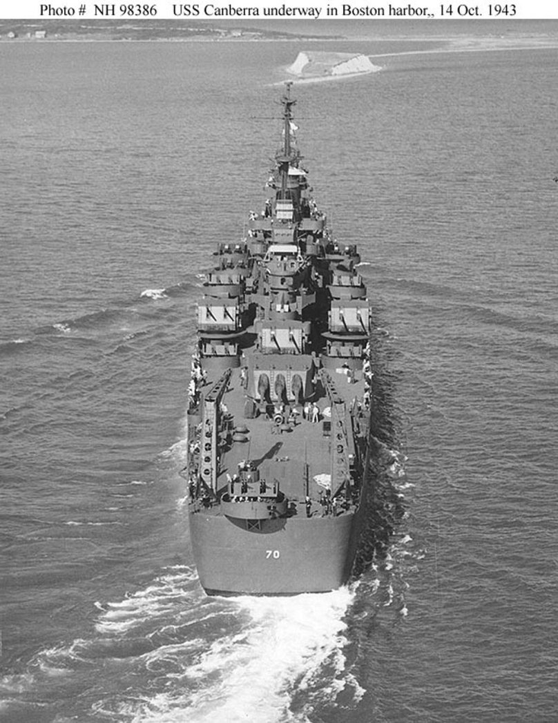 USS Canberra CA-70