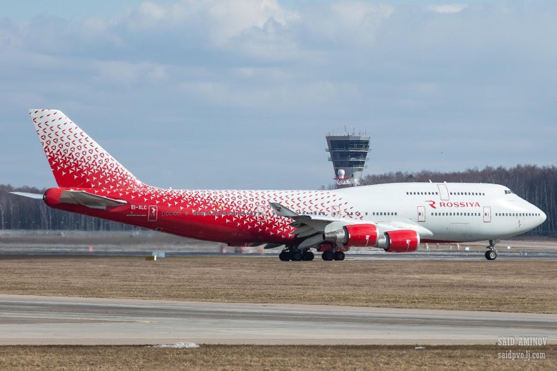 Самолет Боинг 747-400 Россия