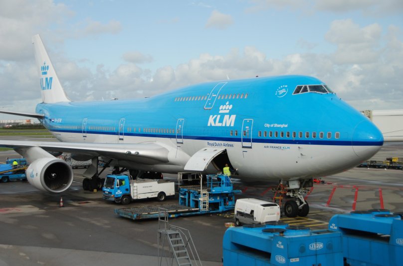 Боинг 747 КЛМ