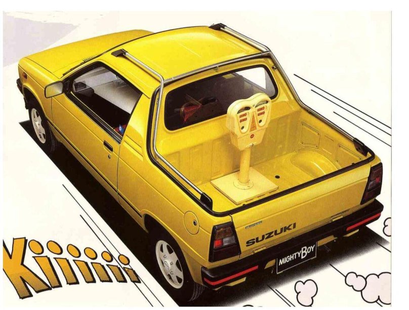 Suzuki Mighty boy тюнинг