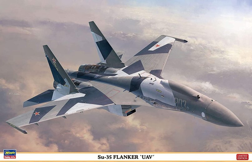 БПЛА su-35 Flanker "UAV" (Hasegawa)