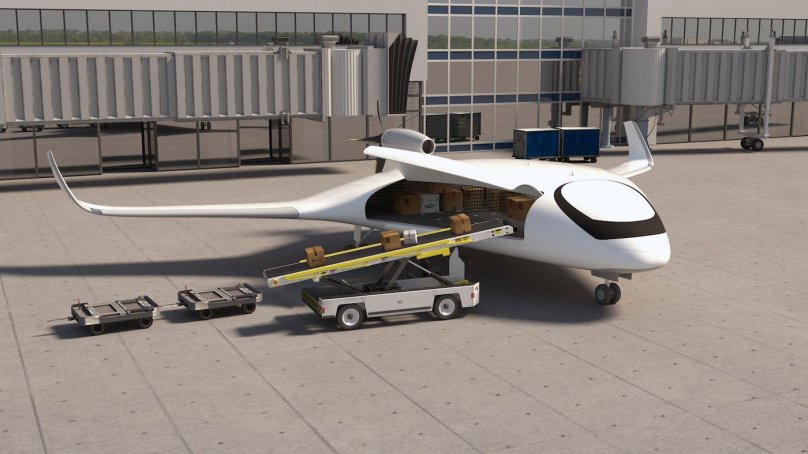 Грузовой беспилотный планер LG-1000