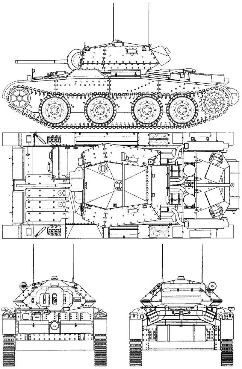 Cruiser MK 4 чертеж