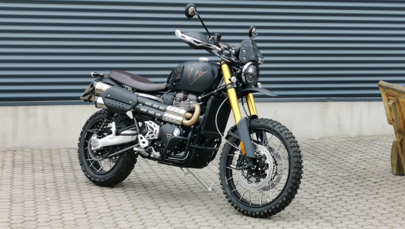 Триумф скремблер 1200 xe