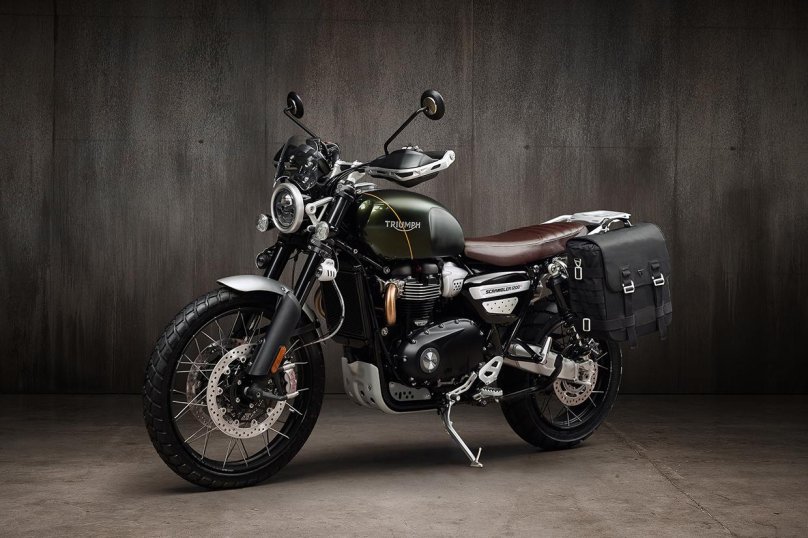 Мотоцикл Триумф скремблер