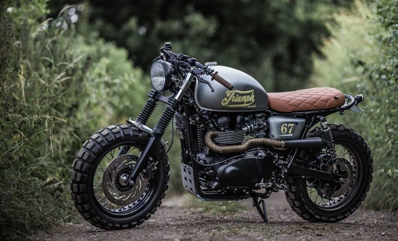 Мотоцикл Триумф Скрамблер