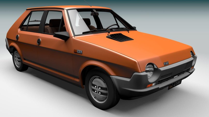 Фиат Ритмо s75 полный привод