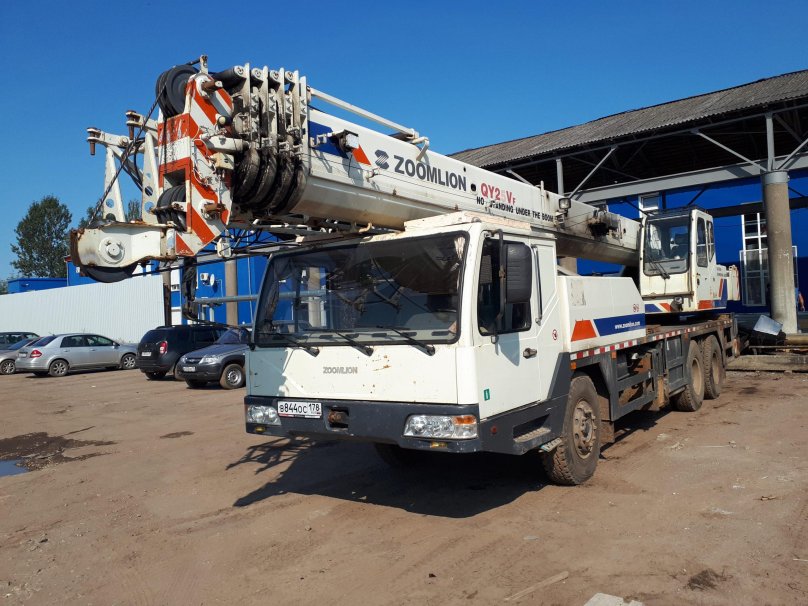 Автокран сани 25