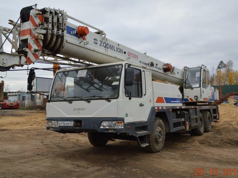 Кран Zoomlion qy30f