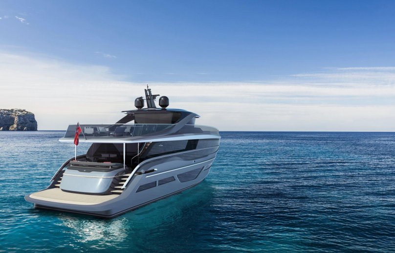 Princess Yachts x95 салон