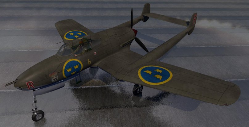Saab 21 самолет