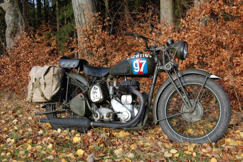 BSA m20 мотоцикл