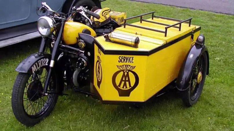 Мотоцикл BSA Y-14 С коляской