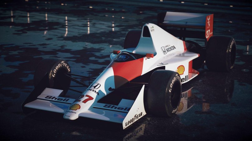 MCLAREN mp4/5b Honda
