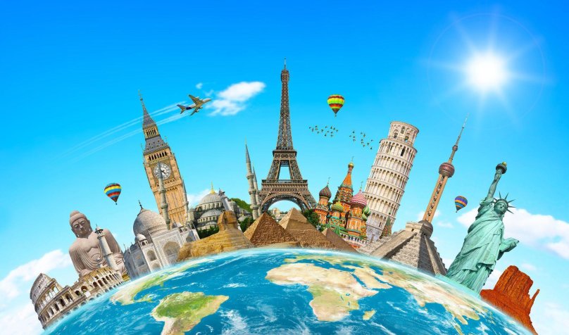 Путешествие по странам и континентам