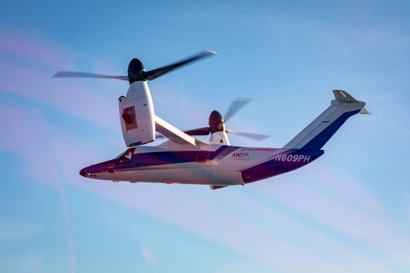 Конвертоплан Leonardo aw609