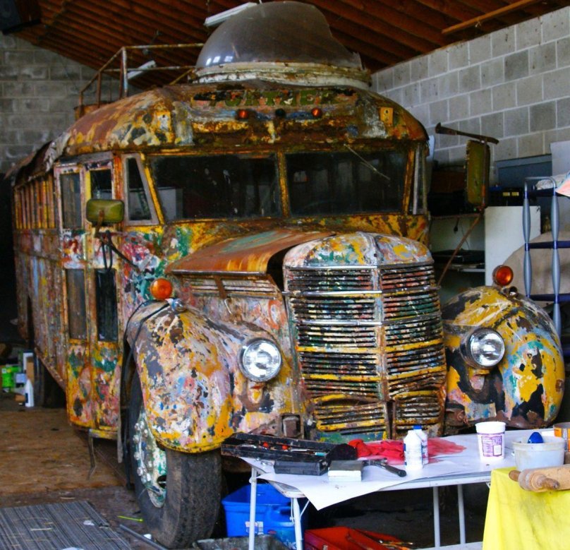 Американские коллекционеры автобус