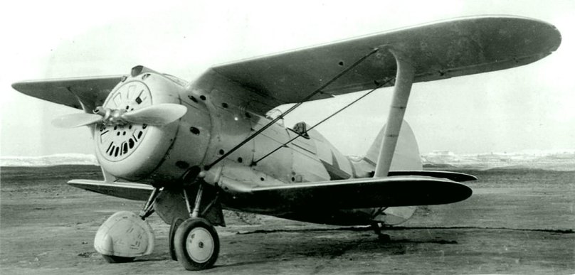 Истребитель биплан и-153 Чайка