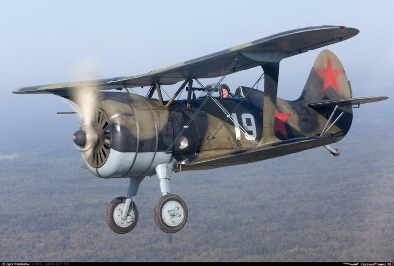 Биплан и-153 Чайка