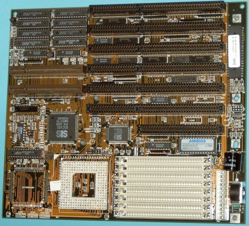 IBM 486 материнская плата