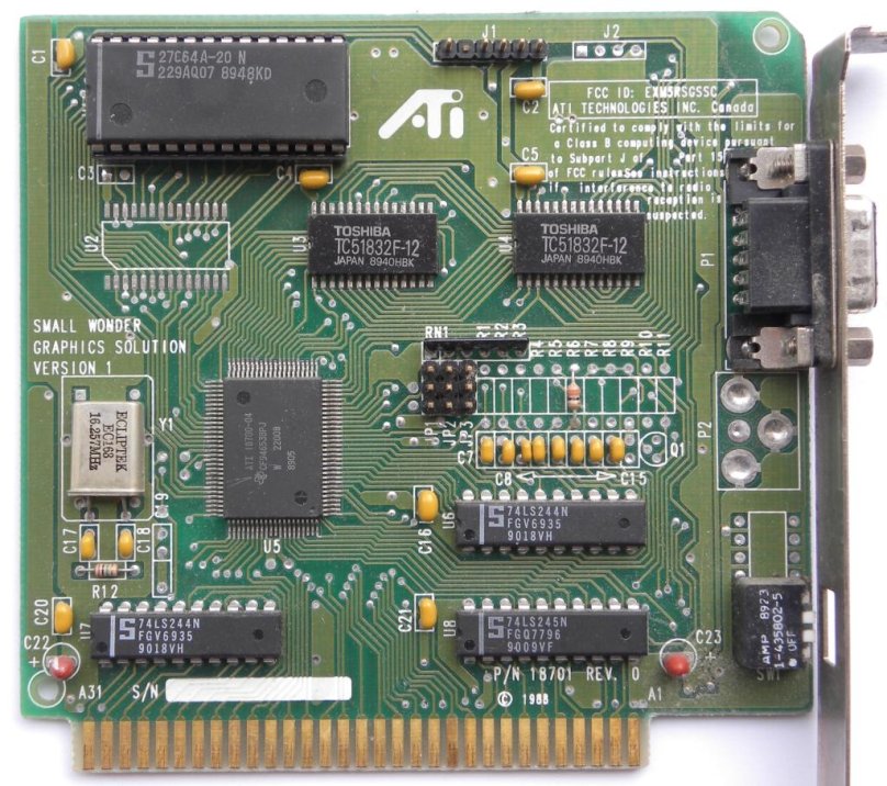 CGA видеокарта