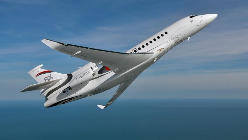 Dassault Falcon 10 самолет