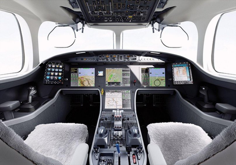 Falcon 8x Cockpit