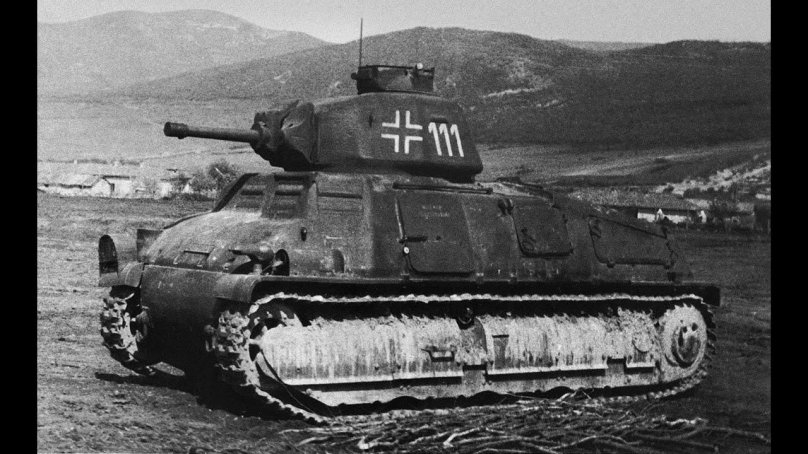 Немецкий танк PZ s35