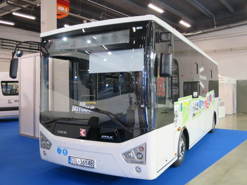 Atak Karsan Blue Side view