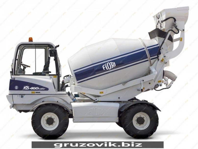 Бетоносмеситель самоходный с самозагрузкой Fiori DB 460