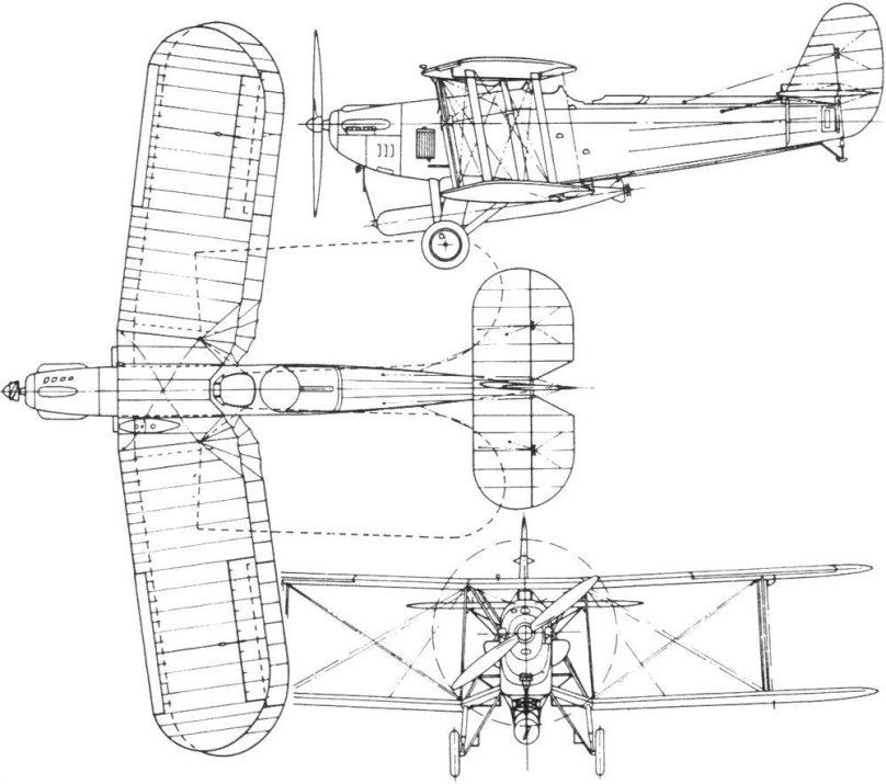 Чертежи Blackburn t.5 "Ripon", торпедоносец