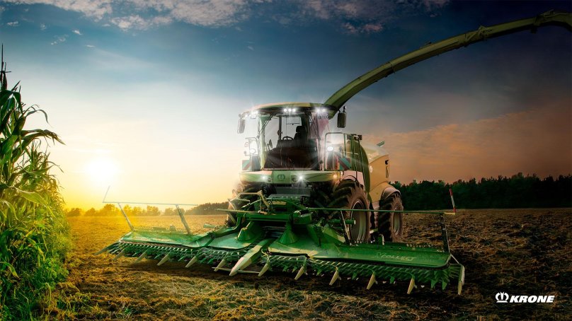 Крона комбайн кормоуборочный