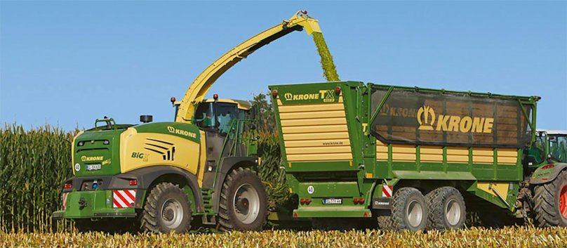 Кормоуборочный комбайн Krone