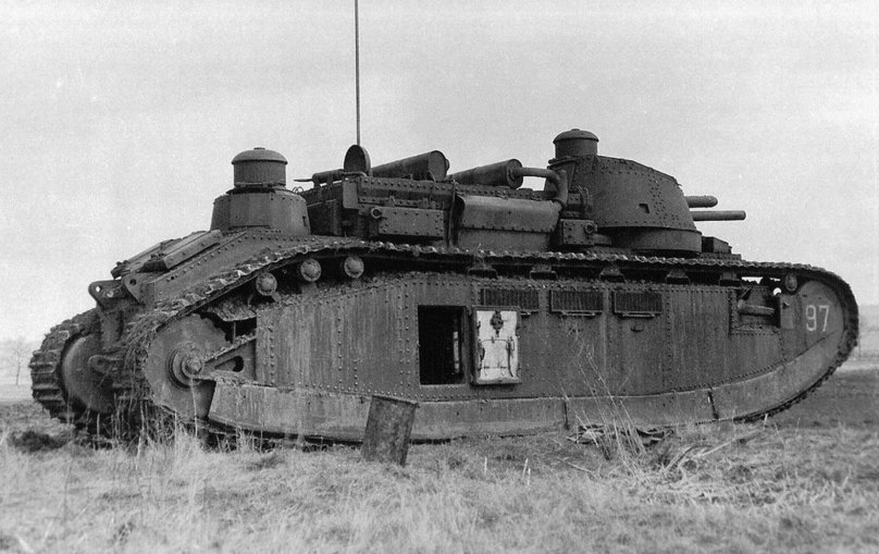 Сверхтяжелый французский танк Char 2c