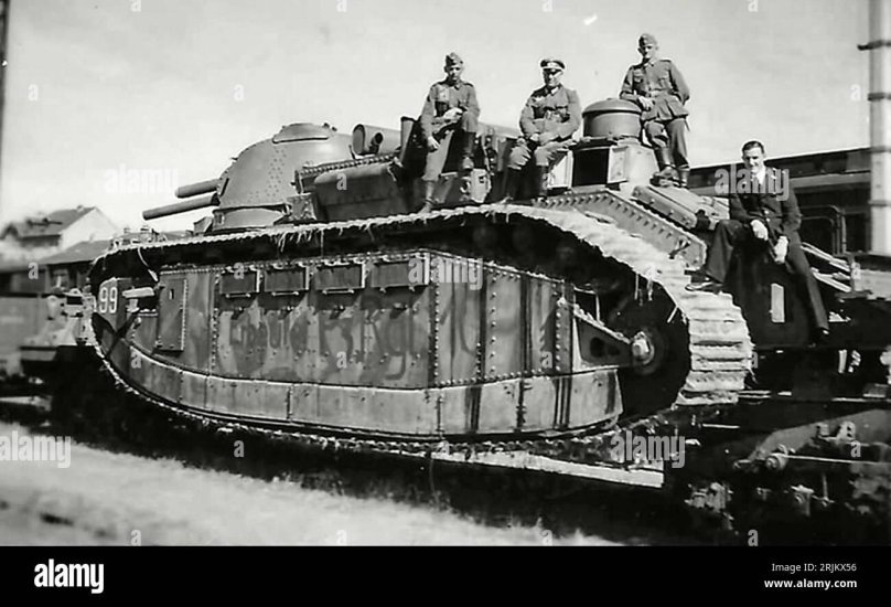 Французский танк гигант Char 2 c