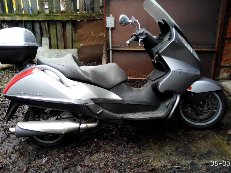 Aprilia Atlantic 500 двигатель
