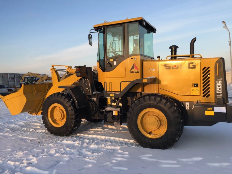 SDLG lg936 фронтальный погрузчик