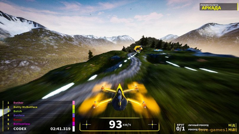 DCL симулятор FPV