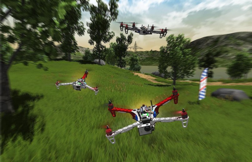 Симулятор квадрокоптера