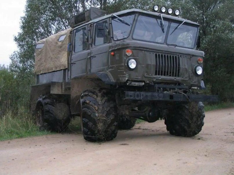 ГАЗ 66 тюнингованный