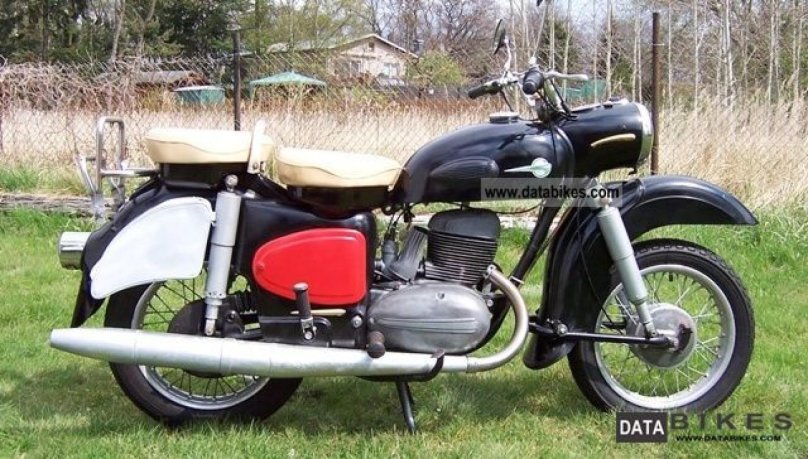 MZ es 300 мотоцикл