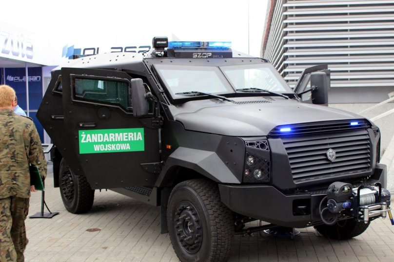 Бронемашина Sandcat