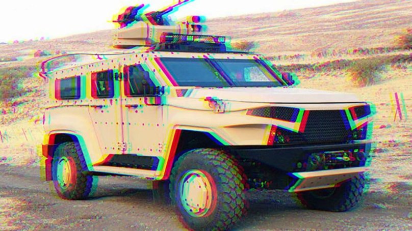 Израиль бронеавтомобиль Sandcat Stormer