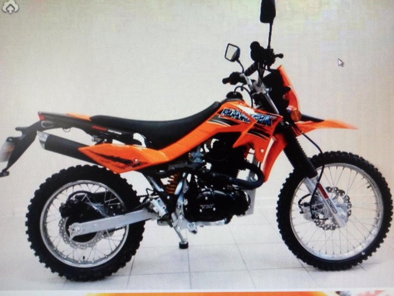 Кроссовый мотоцикл Барсик 200