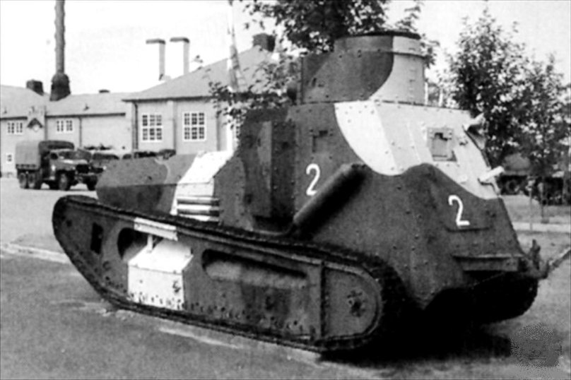 Stridsvagn m/21-29,танк