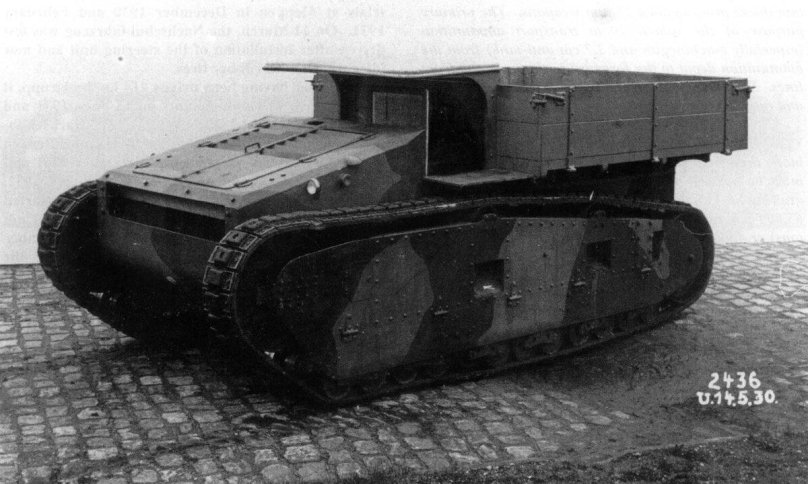 Leichttraktor лёгкий танк