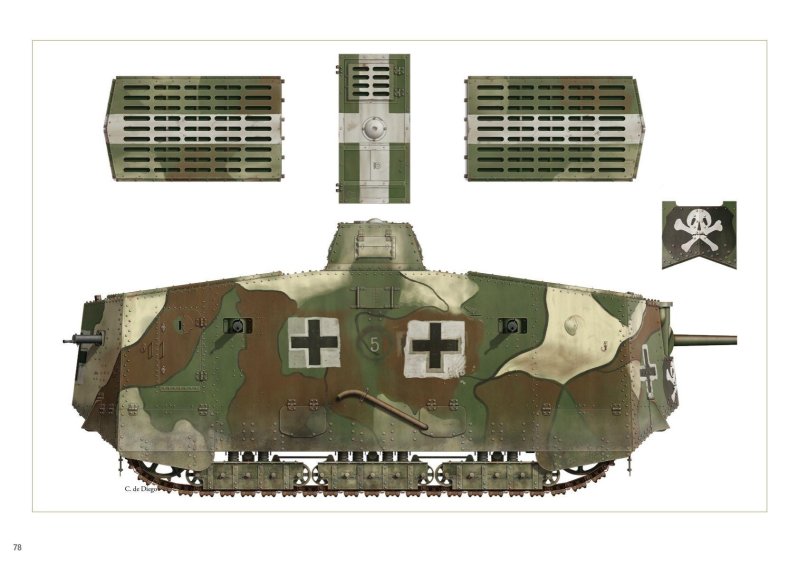 Sturmpanzerwagen a7v танк