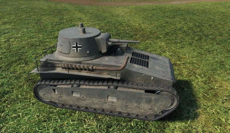 Немецкий танк Leichttraktor